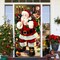 Christmas Door Cover Decoration Santa Claus Front Door Cover Xmas(Vintage)71"L x 35"W
